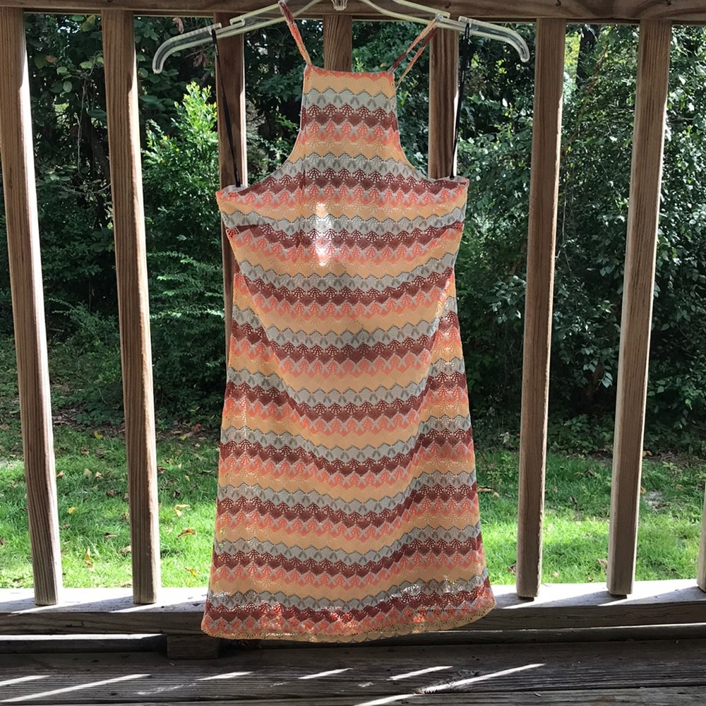 Crochet style forever 21 dress
